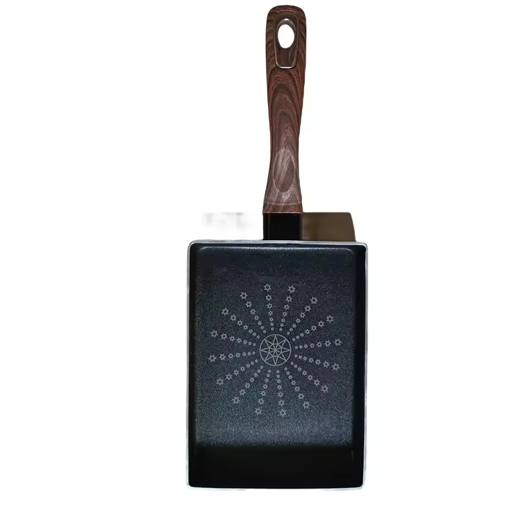 Set mare de vase de gătit Tigaie adâncă antiaderentă din oțel cu capac